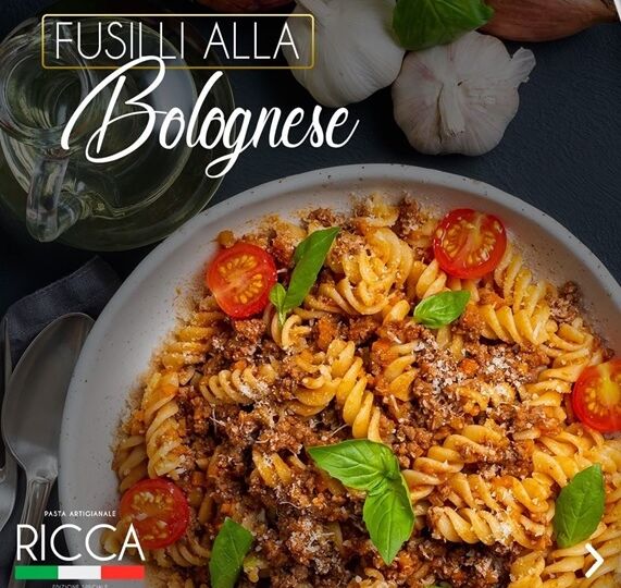 Recetas pastas ricca